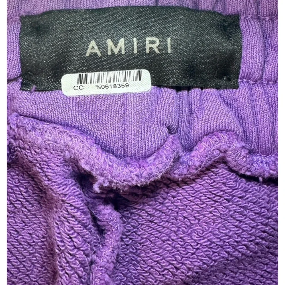 AMIRI purple cotton